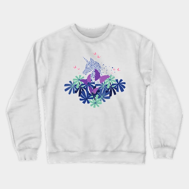 Mystical Harmony Crewneck Sweatshirt by FashionPulse